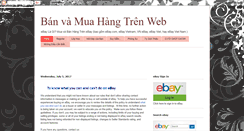Desktop Screenshot of banmuatrenweb.com